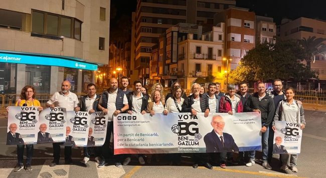 Inicio campaña electoral Benicarló